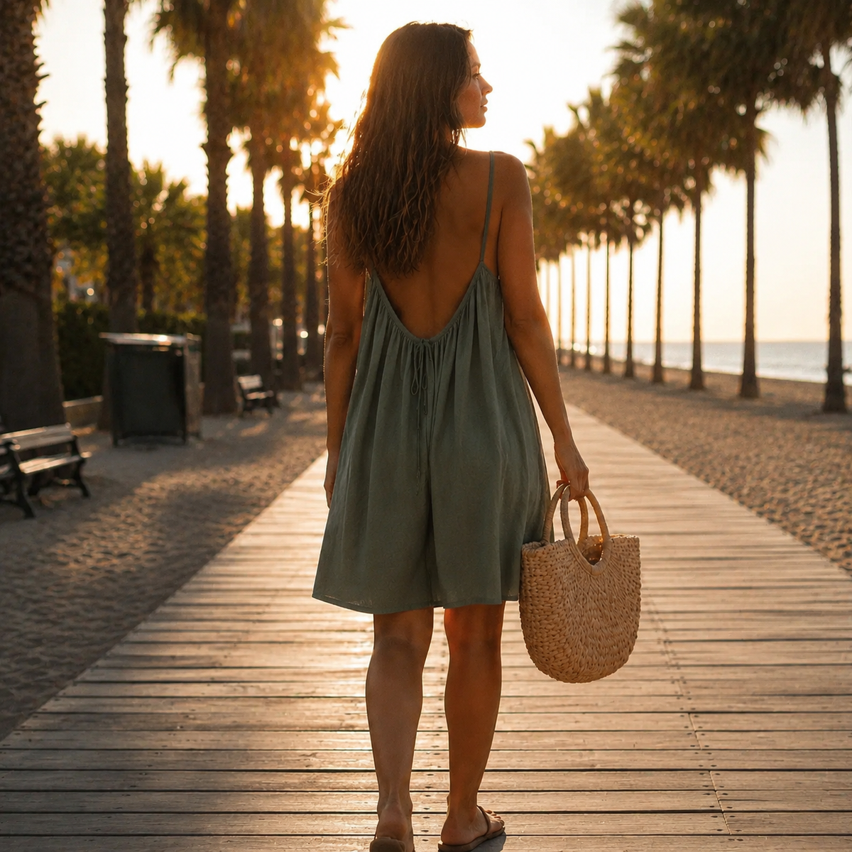 Aitana Backless Dress