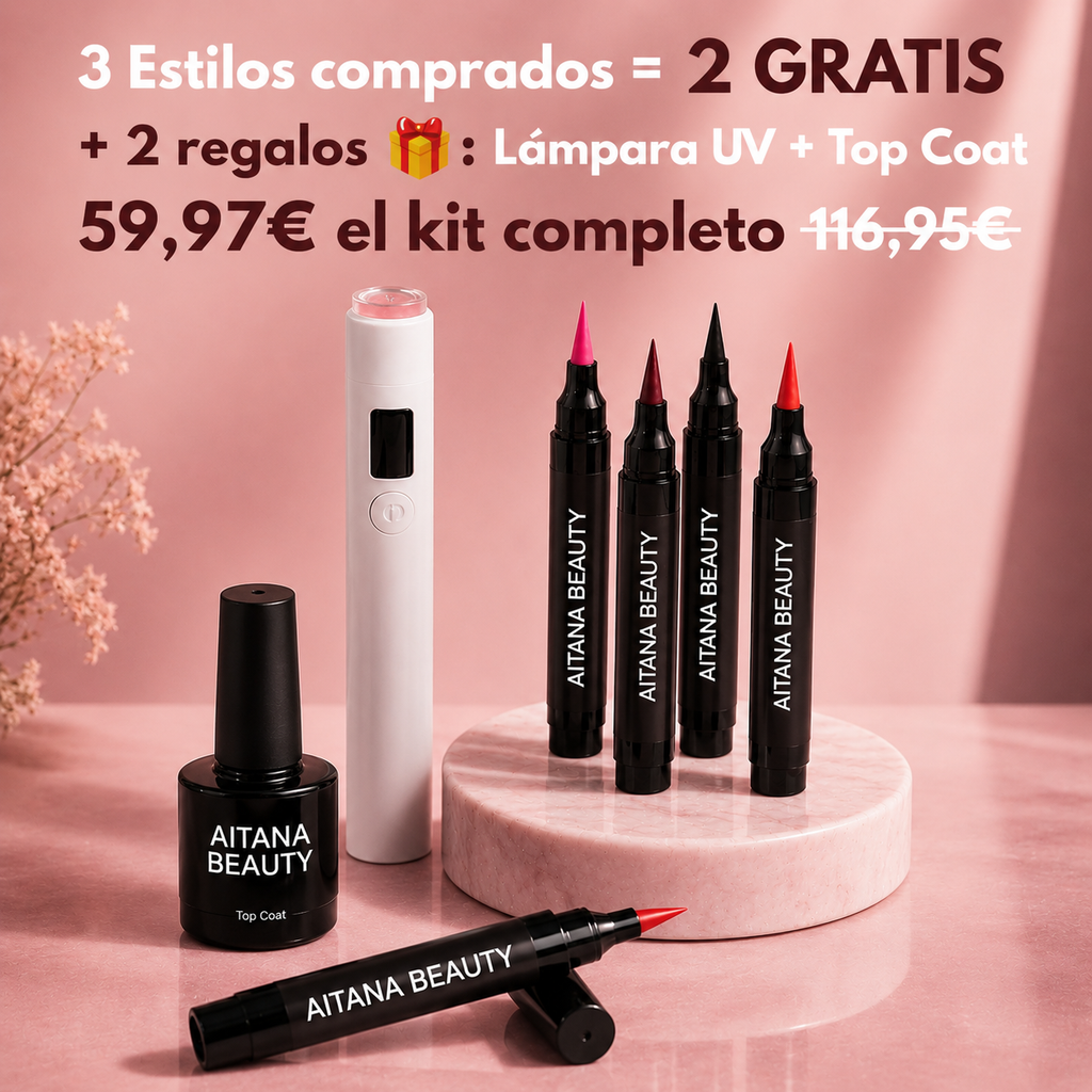 Kit de esmaltes Aitana Beauty