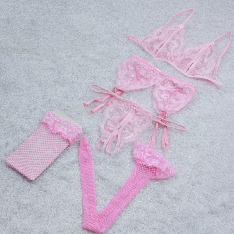 Ensemble lingerie 5pcs-Velonjara-Secret