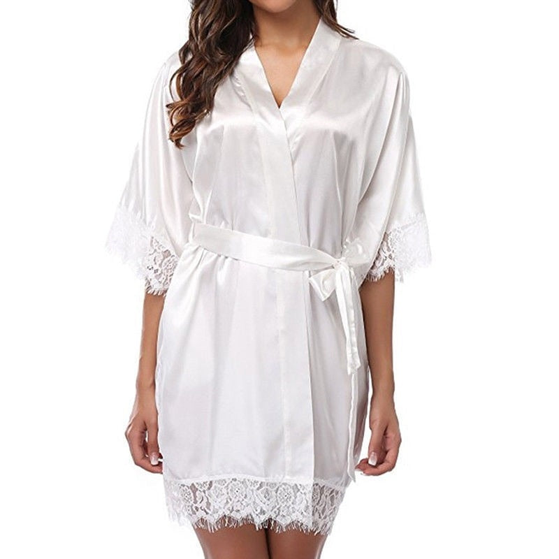 Robe de nuit satin-Velonjara-Secret