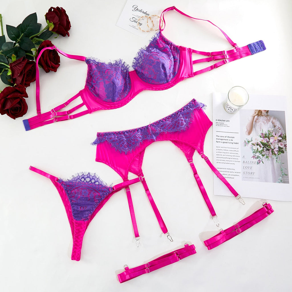 Ensemble lingerie 3pcs