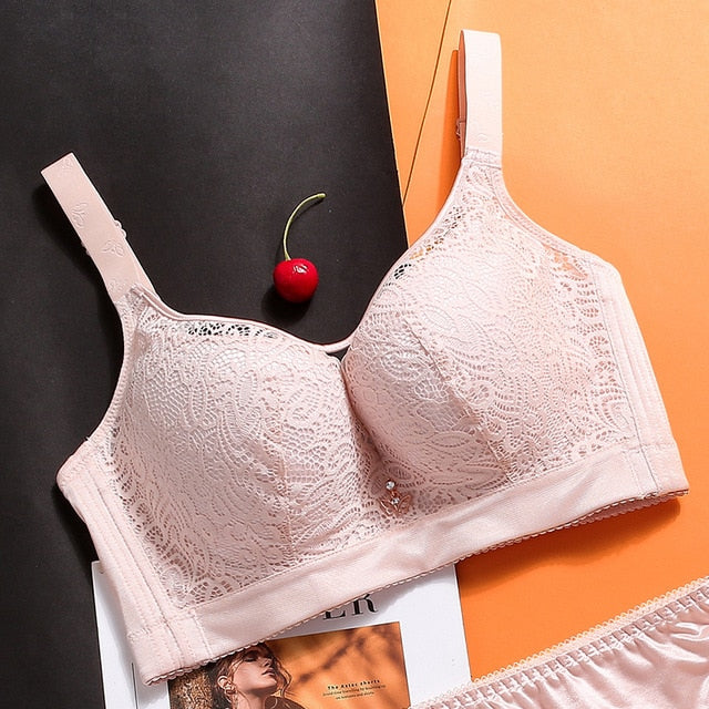 Push-up bra sexy lace C D E cup Lingerie-Avenue